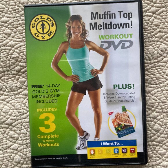 Gold's Gym Workout DVD's x 2 - Picture 2 of 3